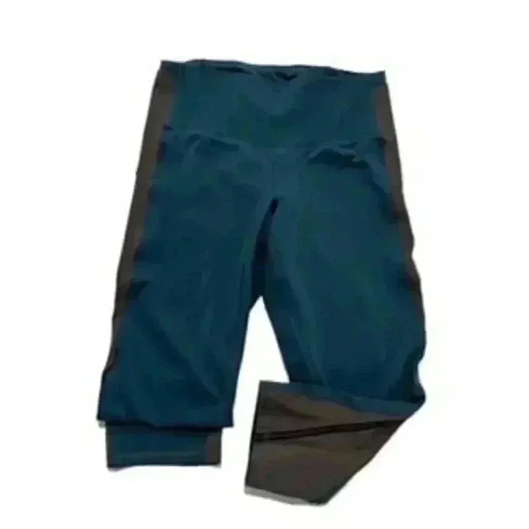 Champion Girls Turquoise Exercise Running Leggings‎ Girls Sz LargeLeggings - Picture 1 of 9